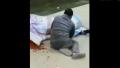 13日，视频曝出湖北省天门某村因为封村村主任砍头的血案。（视频截图）