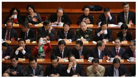 中共官员，示意图（图片来源: Feng Li/Getty Images）