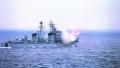 1996年，共军在台海进行导弹演习，李登辉揭穿中共军演丑闻，指共军发射的是“空包弹”。资料图（STR/AFP via Getty Images）