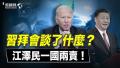 习拜会谈了什么？江泽民一国两卖