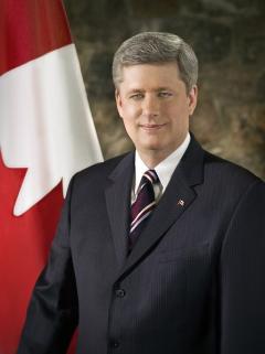 加拿大前总理斯蒂芬‧哈珀。（总理办公室提供）