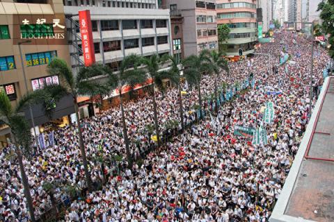 香港大游行后 中共还有更大噩梦