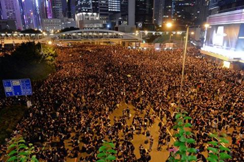 香港6.16游行 民阵公布近2百万人