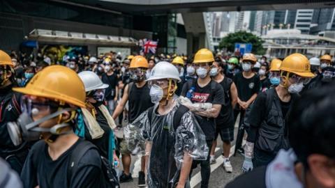 中南海慌了？法媒：香港翻天覆地 中国一片死寂