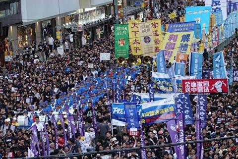 天国乐团团员:解体中共 香港才能真正自由