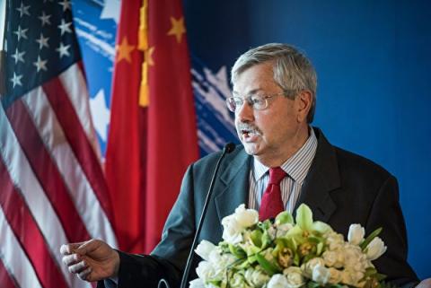 美国驻华大使布兰斯塔德（Terry Branstad）表示，华盛顿对香港地位“严重关切”。资料照。(FRED DUFOUR/AFP via Getty Images)