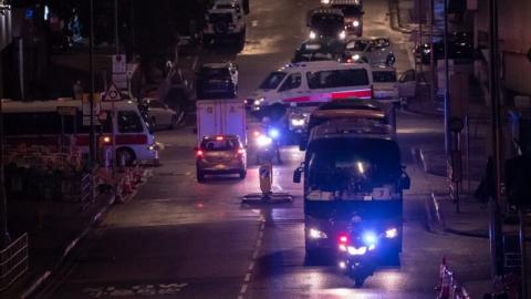 13日晚，中共出动军警闯入湖北应城香榭水岸小区抓人。示意图（Anthony Kwan/Getty Images)