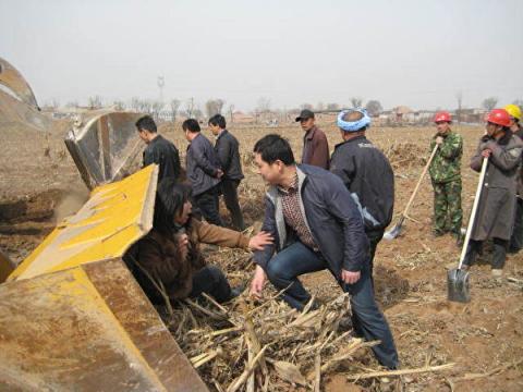 失土地申冤无门 太原清徐县农民盼中共倒台