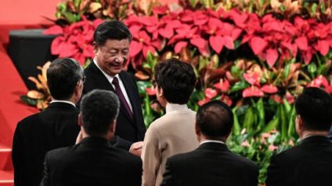 正在把香港变成新疆的特首林郑月娥下场如何呢？（PHILIP FONG/AFP via Getty Images)