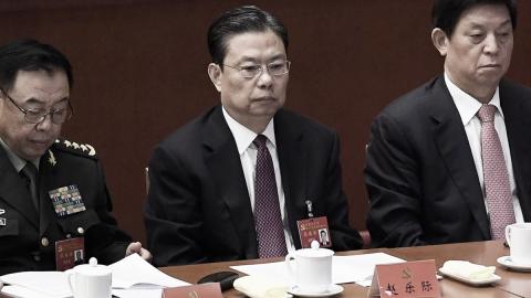 中共中纪委书记赵乐际此前已近两个月未露面（图片来源:Getty Images）