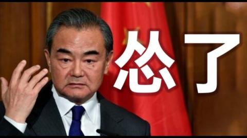 真怕了，王毅软弱求和，晚了！（合成图片）