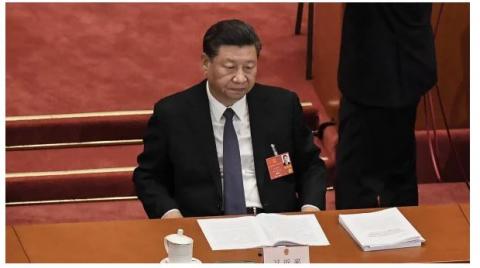 最新消息称，中共元老已密会在北京的美国特使，准备把习近平拉下马。（图片来源：LEO RAMIREZ/AFP via Getty Images）