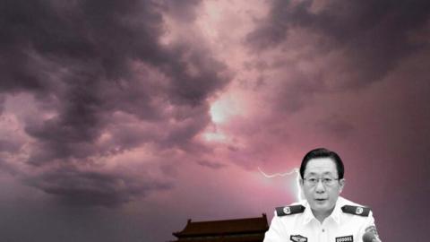 黑龙江省副省长、公安厅长毕宝文活动异常，已“失踪”两个月。（合成图片）