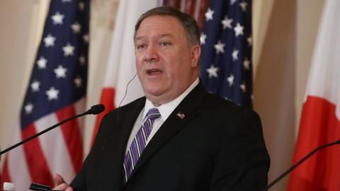 美国国务卿蓬佩奥（Mike Pompeo）。（Mark Wilson/Getty Images）