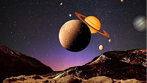 2020年冬至有木星合土星的天文大观，古中国天文学家对此大观早已经有说道。 (pixabay)