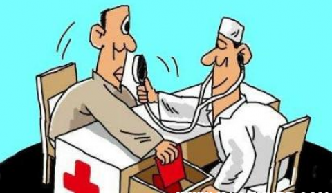 没有医德的人怎么能救死扶伤呢？